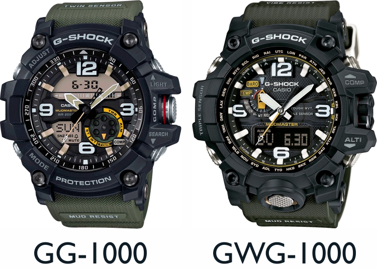 Casio G-Shock GG-1000, GWG-1000