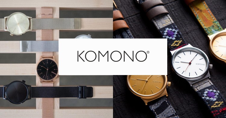 KOMONO - ceasurile pline de contraste și creativitate infinită 