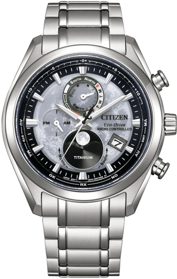 CITIZEN TSUKIYOMI MOONPHASE ST RC BY1010-81H