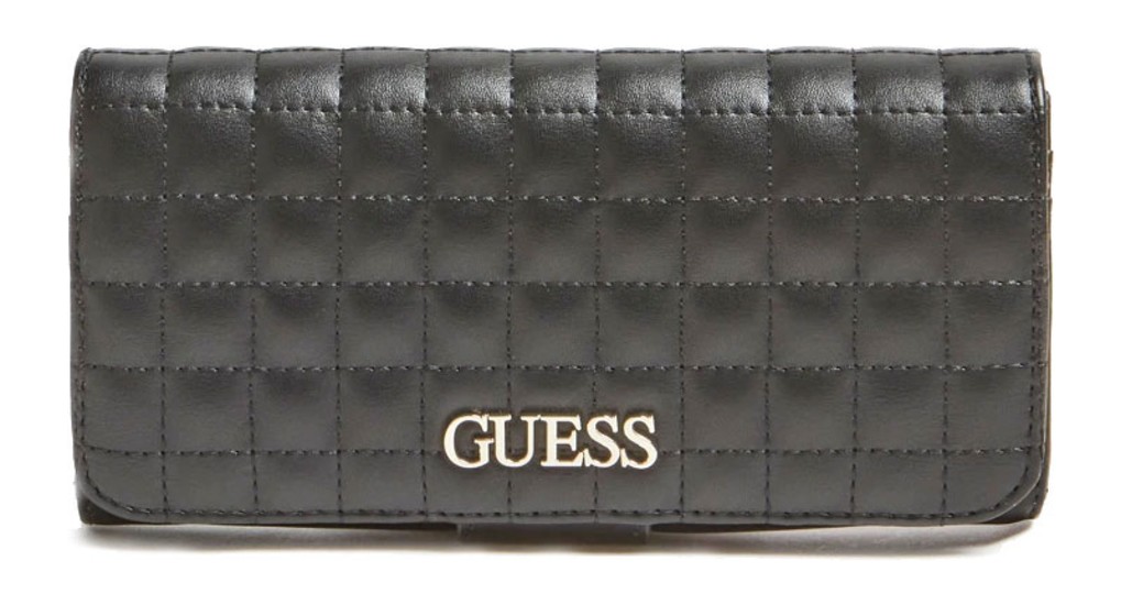 GUESS MATRIX QUILTED WALLET SWVG7740590-BLA