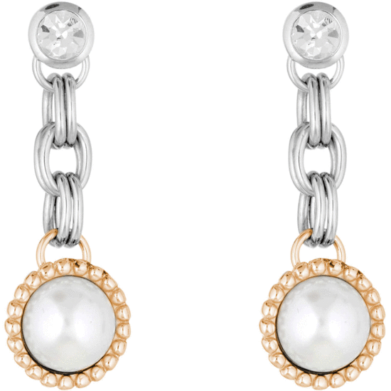Liu Jo Pendant earrings with jewelled pearls LJ1756