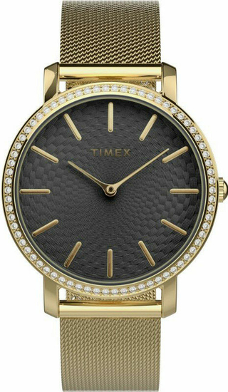 TIMEX Transcend 34mm Stainless Steel Bracelet Watch TW2V52300