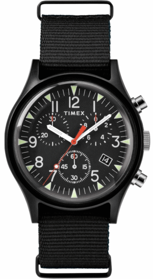 TIMEX MK1 Aluminum Chronograph 40mm Fabric Watch TW2R67700