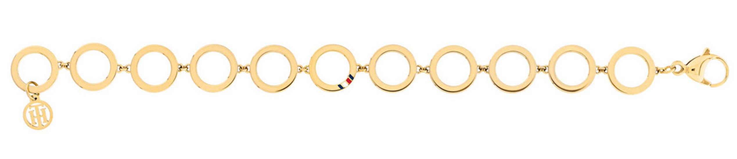 TOMMY HILFIGER Gold-Plated Circle Bracelet 2780312