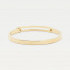 TOMMY HILFIGER YELLOW GOLD-PLATED CRYSTAL BANGLE 2780533