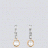 Liu Jo Pendant earrings with jewelled pearls LJ1756